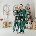 End-of-year Savings! Tejiojio Deals New Cute Fashion Christmas Print Family European and American Pajamas Parent-child Suit Kids