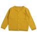 Juebong Baby Boys Girls Clothes Clearance Toddler Girl&boy Baby Infant Kids Autumn And Winter Sweater Candy Color Cardigan Solid Color Small Cardigan Children s Sweater