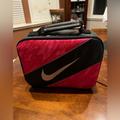 Nike Accessories | Nike Swoosh Insulated Zippered Red Lunch Bag Pink/Red/Black New | Color: Black/Pink/Red | Size: Kids