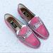 Gucci Shoes | Nib Authentic Gucci Horsebit Velvet Slip-On Loafer | Color: Brown/Pink | Size: 6.5