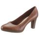 Pumps TAMARIS "Zealot" Gr. 42, braun Damen Schuhe Pumps