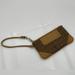 Coach Bags | Authentic Coach Beige Monogram Leather Wristlet | Color: Tan | Size: Measurements: Length: 7”, Height: 4”, Width: 0.5”