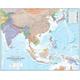 Continental Serie: Südostasien - Wandkarte
