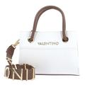 Valentino Women's Alexia Tote, White/Cuoio, Talla ÚNICA