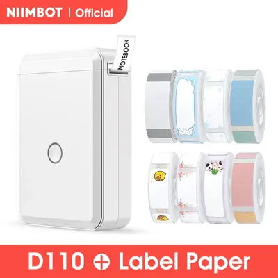 Niimbot-Imprimante d'étiquettes portable intelligente mini fabricant d'autocollants thermiques de