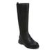 SOUL Naturalizer Orchid Wide Calf - Womens 8 Black Boot W