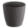 Vaso da fiori 0,6L Sandy p 23,9x23,9x22,5 cm, Antracite - Antracite