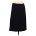 Max Studio Casual Skirt: Black Solid Bottoms - Women's Size X-Small