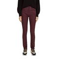 ESPRIT Damen 102EE1B353 Hose, 600/BORDEAUX RED, 26/32