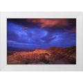 Kaveney Wendy 18x13 White Modern Wood Framed Museum Art Print Titled - CA Death Valley NP Sunrise at Zabriskie Point