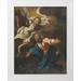 Schroder Johann Christian 15x18 White Modern Wood Framed Museum Art Print Titled - Christ on the Mount of Olives