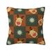 ZICANCN Decorative Throw Pillow Covers Bed Elk Couch Sofa Decorative Knit Pillow Covers for Living Room Farmhouse 12 x12