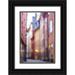 Bibikow Walter 13x18 Black Ornate Wood Framed with Double Matting Museum Art Print Titled - Sweden-Stockholm-Gamla Stan-Old Town-Royal Palace-old town street