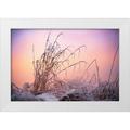 Jenny Rainbow Fine Art 24x17 White Modern Wood Framed Museum Art Print Titled - Magic Winter Moments 3