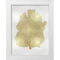 Miller Melonie 15x18 White Modern Wood Framed Museum Art Print Titled - Sea Fan Gold I