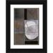 Perkins Sharon 11x14 Black Ornate Wood Framed with Double Matting Museum Art Print Titled - Circular Motion II