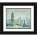 Joy Julie 18x15 Black Ornate Wood Framed with Double Matting Museum Art Print Titled - City View II