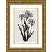 Prime Marcus 23x32 Gold Ornate Wood Framed with Double Matting Museum Art Print Titled - Rural Florals 2