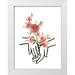 Vess June Erica 19x24 White Modern Wood Framed Museum Art Print Titled - Hands and Flowers III