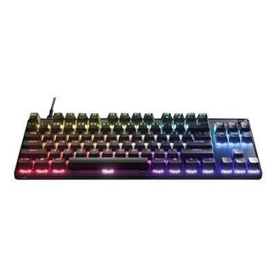 SteelSeries Apex 9 TKL Wired OptiPoint Adjustable Actuation Switch Gaming Keyboard with RGB Lighting