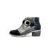 Wide Width Women's Miranda Bootie by Hälsa in Black (Size 9 W)