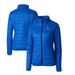 Women's Cutter & Buck Royal MTSU Blue Raiders Rainier Eco Insulated Puffer Full-Zip Jacket