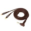 Meters Earph Replacement Cable Balanced Wire Headset Cable 2 Pins Update Cable Headph Extension Cable Brown 3.5mm