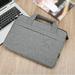Big Holiday 50% Clear! Shoulder Strap Laptop Bag Men s And Women s Portable Shoulder Bag Inner Sleeve Bag 15.6 Inch Waterproof Fashion Tablet Bag Gray Gifts