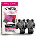 HangSmart NO STUD TV Mount | Holds up to 150LBS and up to 100 TV