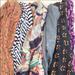 Urban Outfitters Accessories | Lot 6 Scarves Uo, Nordstrom, Halloween & More! | Color: Orange/Purple | Size: Os