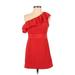 Forever 21 Casual Dress: Red Dresses - Women's Size Small