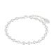 s.Oliver bracelet 925 sterling silver ladies arm jewelry, with cubic zirconia synth, 16+4 cm, silver, Comes in jewelry gift box, 2024229
