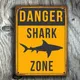 Danger Shlavabo Zone Retro Metal Sign Vintage Poster Wall Decor Home Office Bar 18