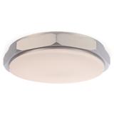 Grommet 3.25"H x 13"W 1-Light Flush Mount in Brushed Nickel