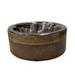 Adog Stainless Steel Dog Bowl w/ Cylindrical Mango Wood Holder (1 qt) Wood (durable & stylish)/Metal/Stainless Steel (easy to clean) | Wayfair