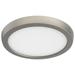 Satco 62535 - 11W 120V CCT Selectable LED 7" Round Brushed Nickel Finish 62-1713 Indoor Ceiling LED Fixture