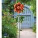 Regal Art & Gift Daffodil Rain Gauge, Glass | 36 H x 7.75 W x 2 D in | Wayfair 13058