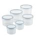 LocknLock Easy Essentials Twist 6 Container Food Storage Set Plastic | 5 H x 4.53 W x 4.53 D in | Wayfair LLS131A12