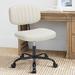 Inbox Zero Ergonomic Mesh Drafting Chair Upholstered, Metal in Brown | 34.3 H x 24.2 W x 24.2 D in | Wayfair D7DB1320DB66404AB9CC70AA988CBB60