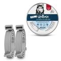 UrbanX Odorless Collar for Glen of Imaal Terrier and Other Medium Terrier Dogs Prevention Control and Treatment of s Waterproof Adjustable 2 Pack