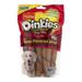 Oinkies Smoked Pig Skin Treats with Bacon Flavored Wrap (Pack of 32)