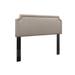Red Barrel Studio® Daleiza Panel Headboard Upholstered/Polyester in Brown | 48 H x 64 W x 3 D in | Wayfair DA9A3E077B9A469CB3BD3C04DE107C37