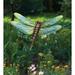 Freeport Park® Brianne Dragonfly - Dasher Garden Stake Metal | 46.25 H x 14.5 W x 10.5 D in | Wayfair 27B08A4809254612B471D267D4408124