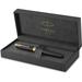 Parker Sonnet Rollerball Pen Matte Black Lacquer With Gold Trim Fine Point Black Ink (1931518)