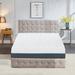 Twin XL 12" Gel/Foam Mattress - The Twillery Co.® Polla 12-Inch Plush Gel Ultra Soft Mattress, Cooling Technology, Moisture Wicking, Breathable | 80 H x 38 W 12 D in Wayfair