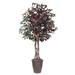 Primrue 72" Artificial Foliage Tree in Pot Silk/Plastic in Brown | 72 H x 32 W x 32 D in | Wayfair 311038629B83487380FCAF60430B2ED3