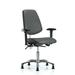 Latitude Run® Janica Task Chair Aluminum/Upholstered in Gray | 43.5 H x 27 W x 25 D in | Wayfair 67F0DBF6CB6041CC81EB593A5DEA9B4F