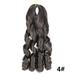 WNG Large Curl Wig Big Wave Braid Wig Hair Receiving Bundle Double Extensions