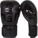 Venum Elite Hook and Loop Boxing Gloves - 10 oz. - Matte Black