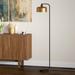 Cadmus Industrial Farmhouse Metal Floor Lamp